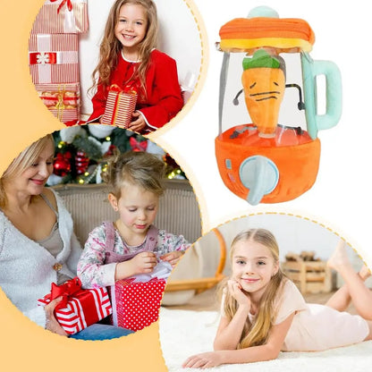PlushPress™ | Cartoon Plüsch Puppe Spielzeug Karotte Entsafter Form Dekorationen
