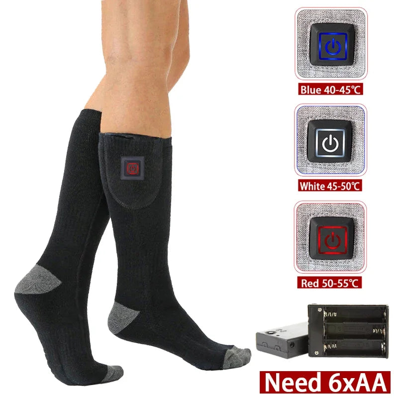 ThermaStep™ - USB Wiederaufladbare Elektrisch Beheizte Socken für den Außenbereich