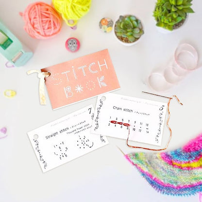 StitchBook™ – Kreatives Mini-Nähstichbuch