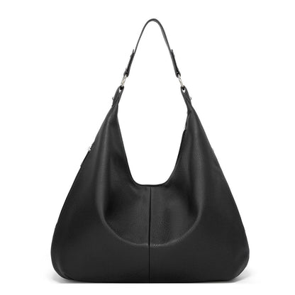 Alva™ | Schlichte große Schultertasche in Einfarbig