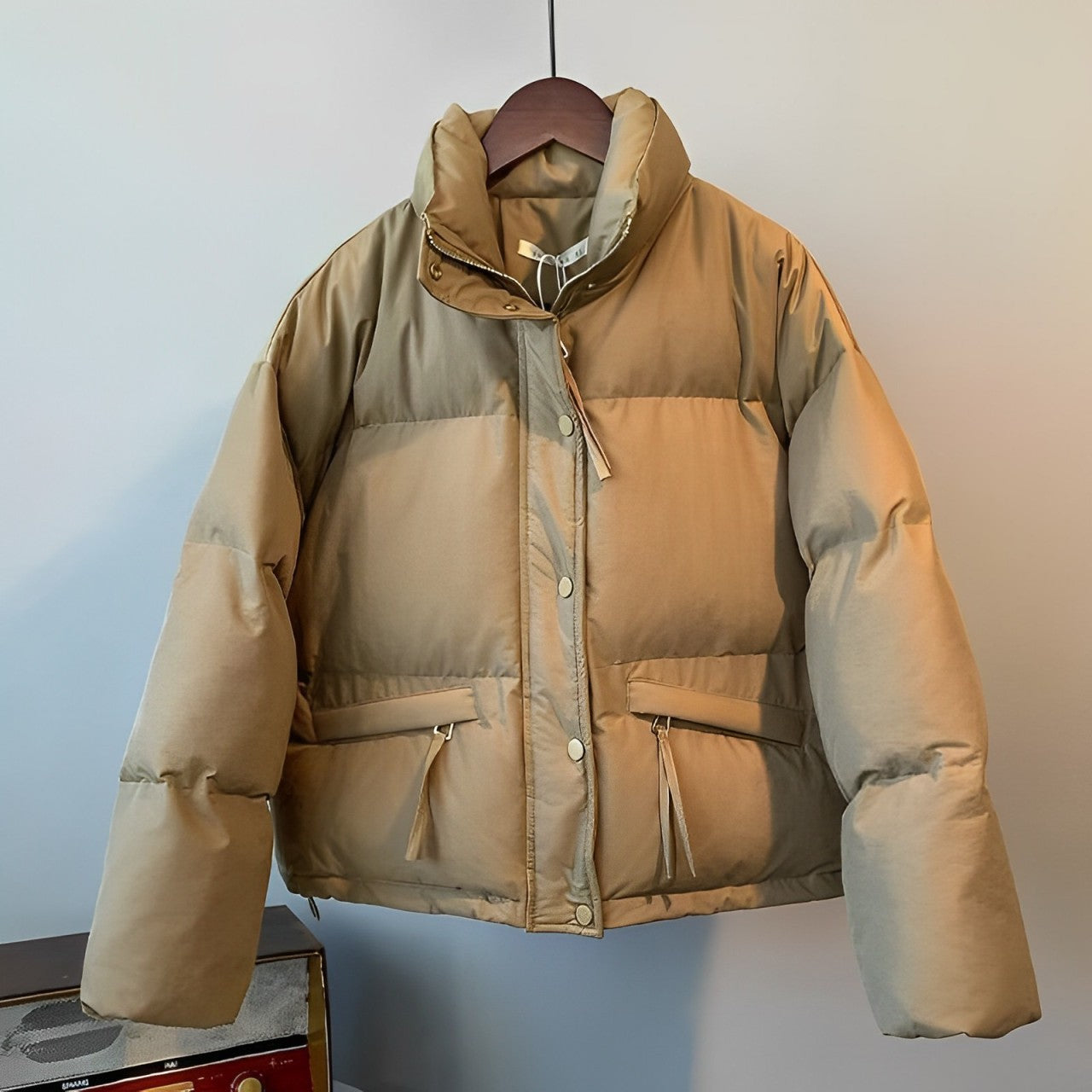 50% RABAT | SoftLayer™ | Locker geschnittene Jacke mit weicher Baumwollfüllung