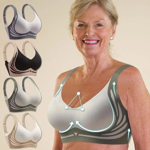 ComfortPlus Wireless Bra - All-day comfort and seamless support | 1+1 FREE
