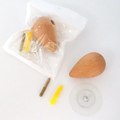 Rustikaler minimalistischer tauförmiger Wandhaken-Organizer für den Eingangsbereich