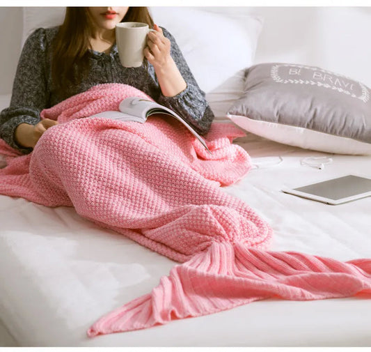 MermaidDream – Kuscheldecke für Kinder im Meerjungfrauen-Design
