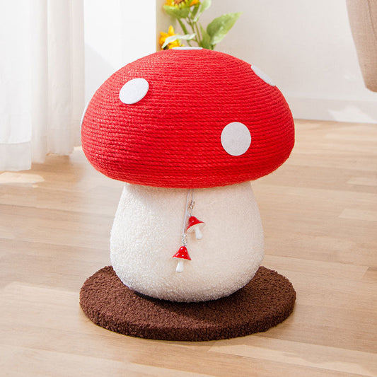 PurrPlay™ - Sisal-Seil Pilz-Kratzbaum für Katzen