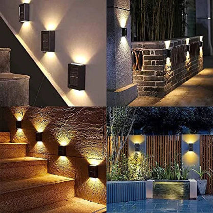 TRAFLA SOLARWALL™ | Luxuriöse LED-Solar-Wandleuchte