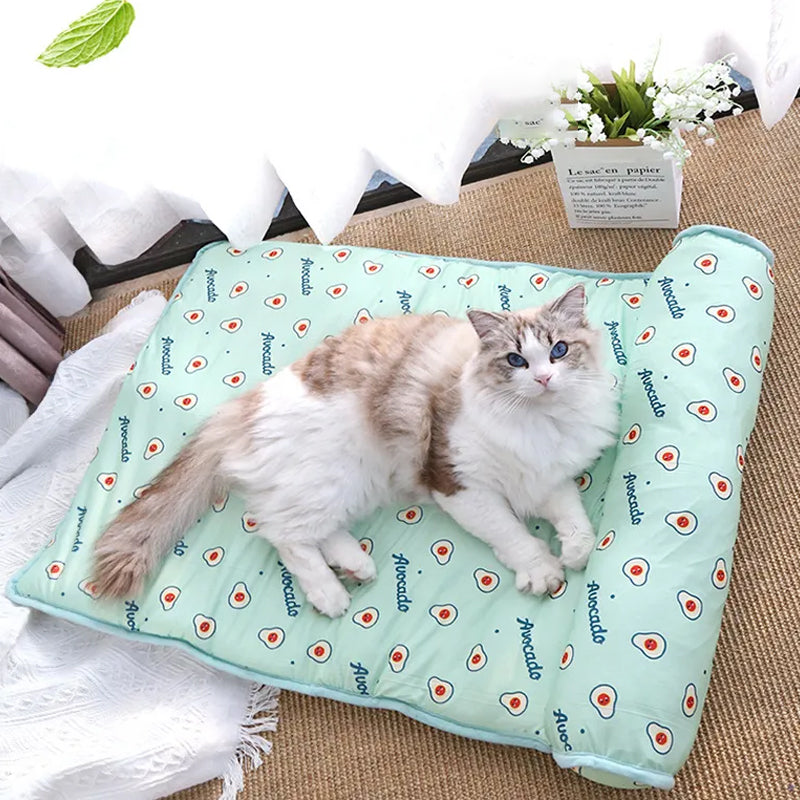 50% RABATT | CoolPetty™ | Kühlmatte aus Eis-Seide für Hunde und Katzen [Letzter Tag Rabatt]
