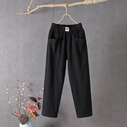 EcoEase™ | Freizeithose aus Baumwolle und Leinen!
