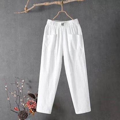 EcoEase™ | Freizeithose aus Baumwolle und Leinen!