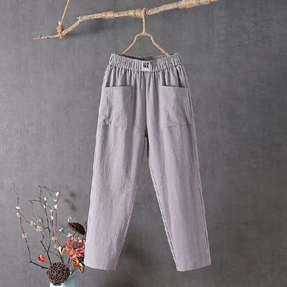 EcoEase™ | Freizeithose aus Baumwolle und Leinen!