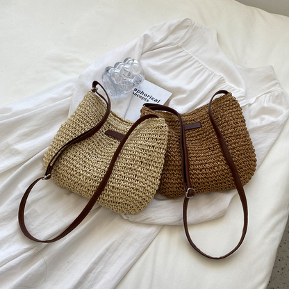 Laramie™ | Hobo-Tasche im Vintage-Look mit gehäkeltem Muster