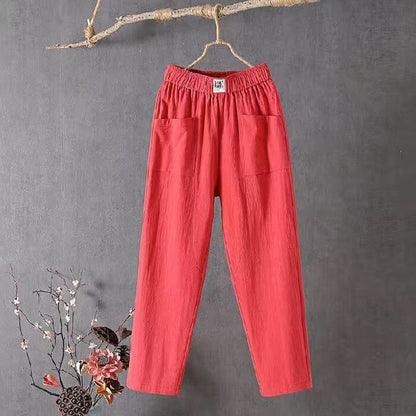 EcoEase™ | Freizeithose aus Baumwolle und Leinen!