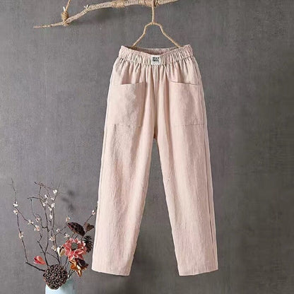 EcoEase™ | Freizeithose aus Baumwolle und Leinen!