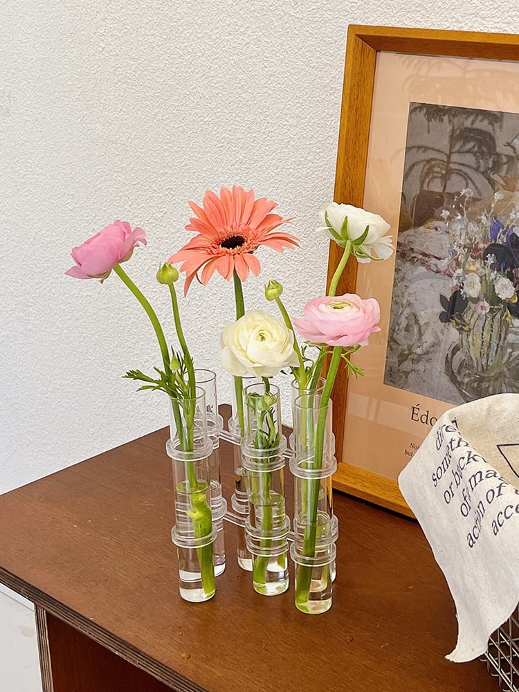 BloomNest - Klappbare Blumenvase Dekoration