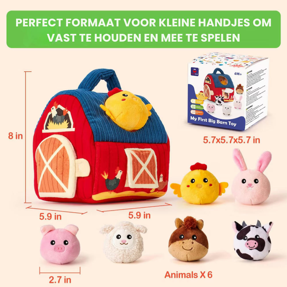 CuddleFarm – Beruhigt rastlose Hände und fördert sofort das frühe Lernen