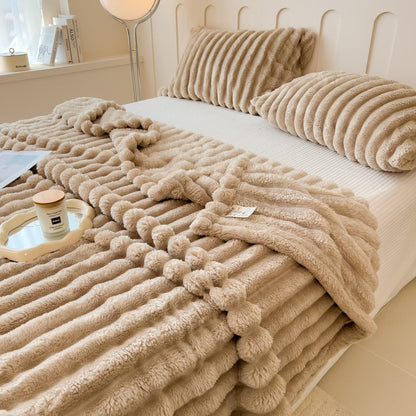 SnugDream™ - Kuschelige Spannbettlaken-Decke für ultimativen Komfort