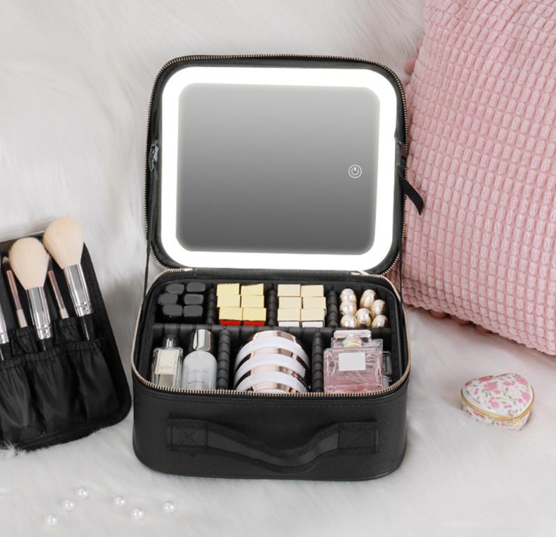 GlamJourney™ Stilvolle Reise-Make-up-Tasche