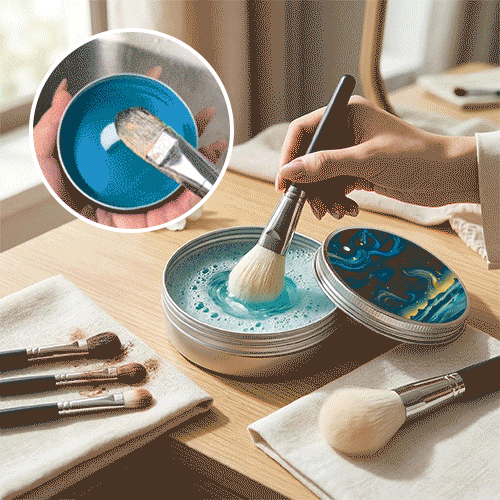 GleamPro – Make-up-Pinsel in Sekundenschnelle tiefenrein reinigen
