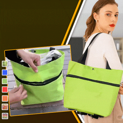 50% off | TrutnShop™ - 2-in-1 Foldable Shopping Trolley Bag! [Last Day Discount]