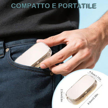 Kompakter sicherer Pillenteiler für einfache Medikamentenverwaltung