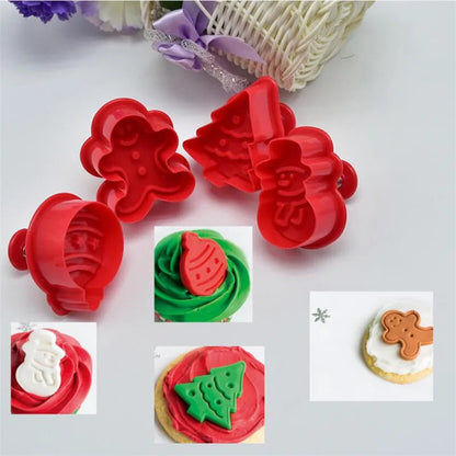 BakeMerry™ - 3D Weihnachtsplätzchen-Macher für festlichen Backspaß