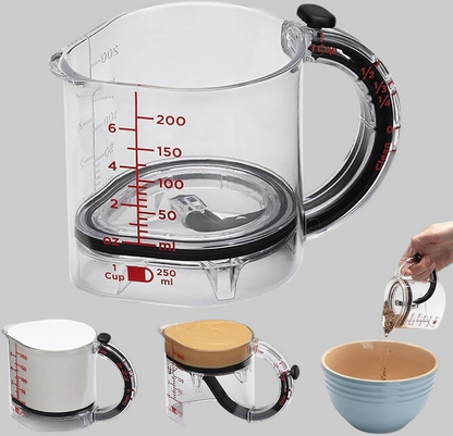 SmartMeasure™ - 4-in-1 verstellbarer Messbecher für einfaches Kochen