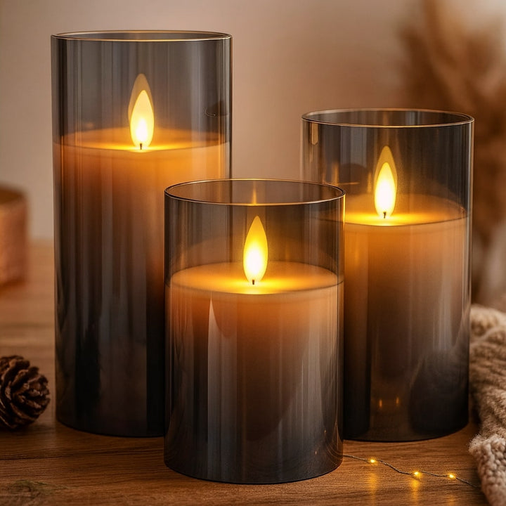 LumiCandle™ - Fernbedienbare LED-Flammenlose Kerzen