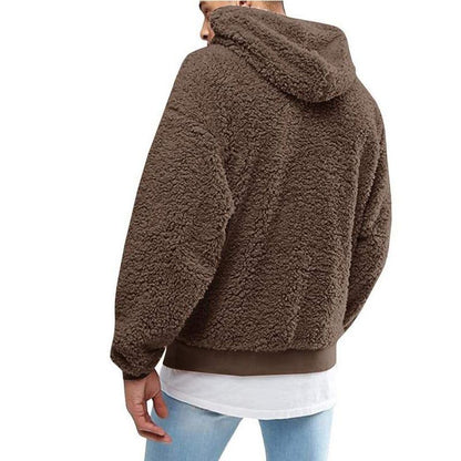 CozyComfort™ - Teddy Gemütlicher Kapuzenpulli für Männer | Weich und warm für den täglichen Gebrauch
