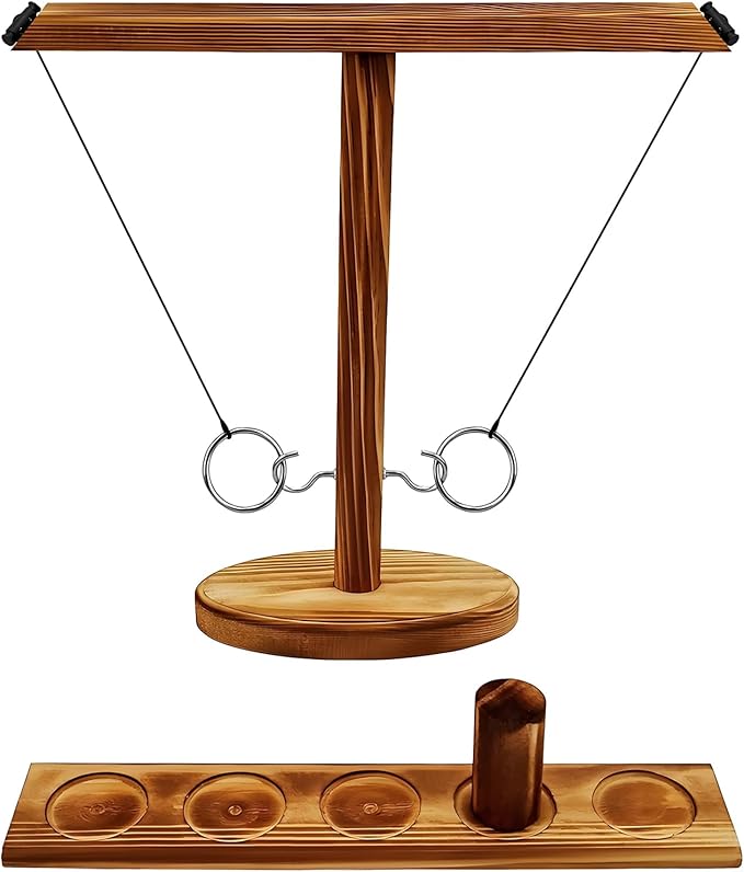 PartyPlay™ - Hakenring-Wurf Trinkspiel für gesellschaftlichen Spaß