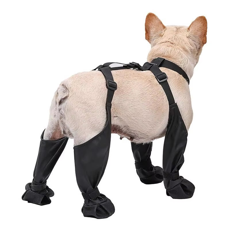 PawGrip™ | Wasserdichte Hundestiefel mit Gummisohle