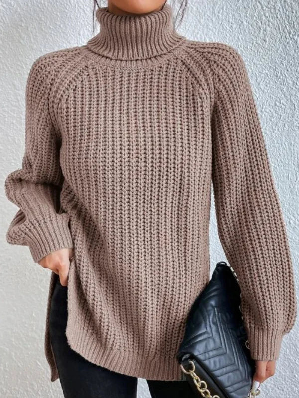 Cordula™ | Rollkragenpullover mit langen Ärmeln