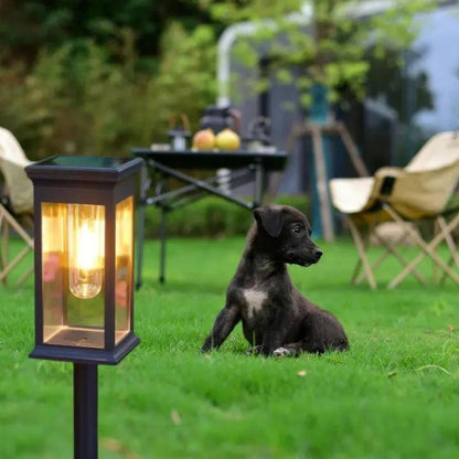 SolarGarden™ - Warmweiße Solar-Weg- und Gartendekoleuchten