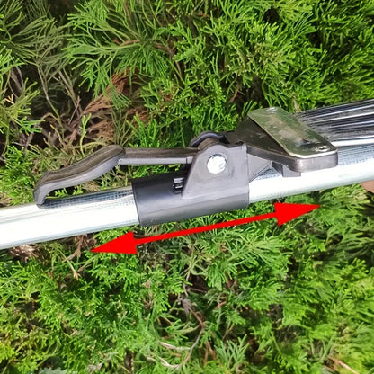 Vielseitiger leichter Gartenrechen für Hof- und Rasenpflege