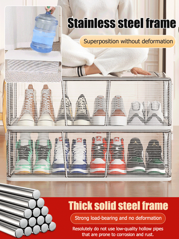 Schuh- und Kleiderorganizer für einen aufgeräumten Schrank