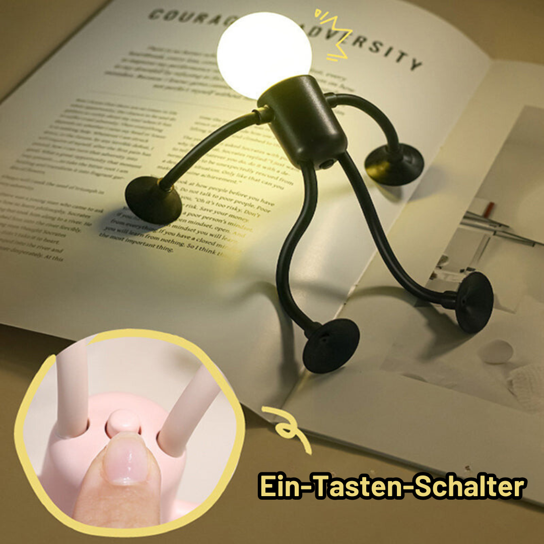GlowFlex – Veränderbares Form- und lustiges Sportler-Nachtlicht