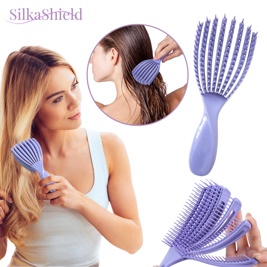 Sanfte Entwirrungsbürste für glattes, verknotungsfreies Haar