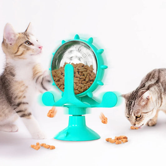 PurrPlay™ - Interaktive Katzen-Tonarm-Futterschale