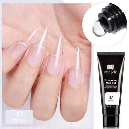 DIY Professionelles Polygel Nagelset für Salon-Qualitäts Maniküren