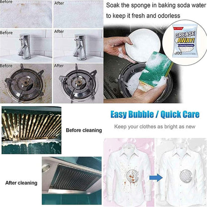 Natürliche Fleckenentferner-Pulver-Set für hartnäckiges Fett und Schmutz