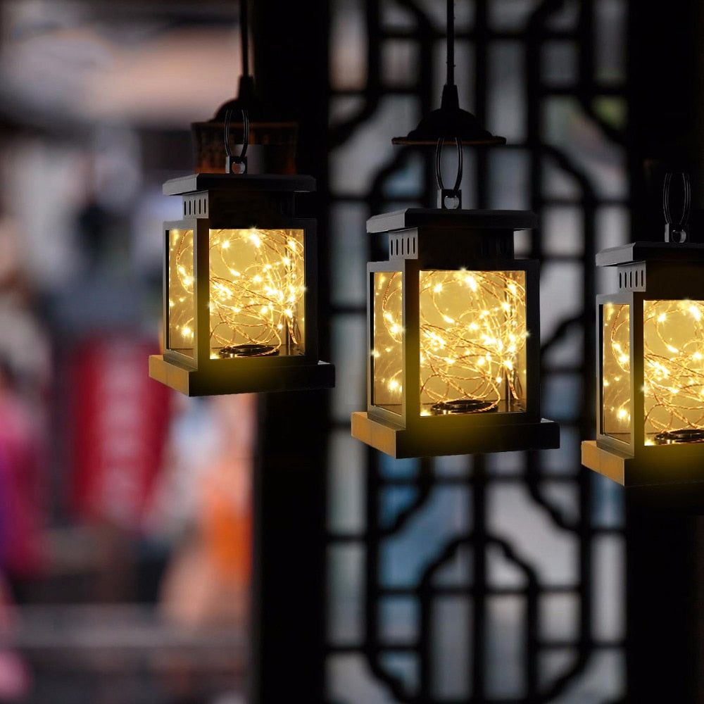 LumiGlow™ Klassische Außen-Solarlaterne