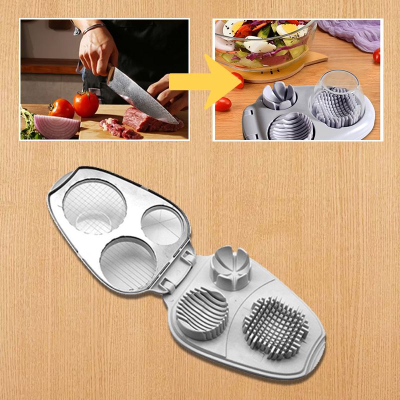 EggMaster™ - 3-in-1 Multifunktionaler Eierschneider und Schneidewerkzeug
