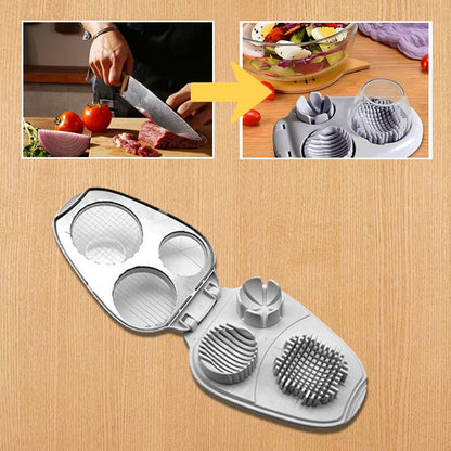 EggMaster™ - 3-in-1 Multifunktionaler Eierschneider und Schneidewerkzeug