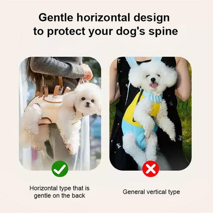 PawPal™ - Atmungsaktiver Tragbarer Haustier-Rucksack für Einfaches Reisen