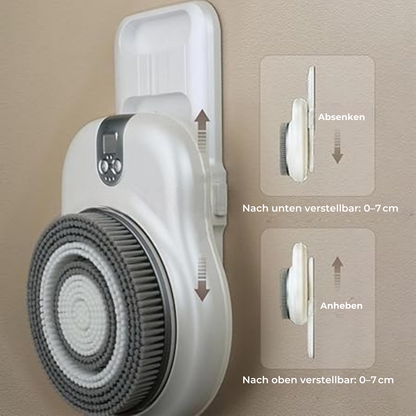 Elektrischer Rückenreiniger mit weichem Bürstenkopf für tiefe Reinigung