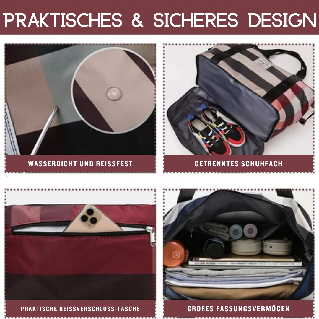 PackFlex - Erweiterbare Reisetasche, damit Ihnen nie der Platz ausgeht