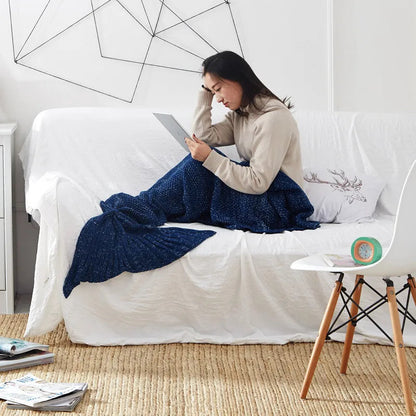 MermaidDream™ – Kuscheldecke für Kinder im Meerjungfrauen-Design