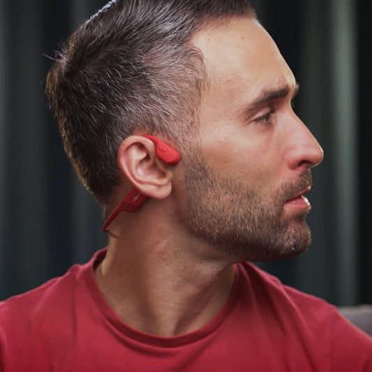 Wasserdichte kabellose Knochenleitungs-Kopfhörer mit offenem Ohrdesign