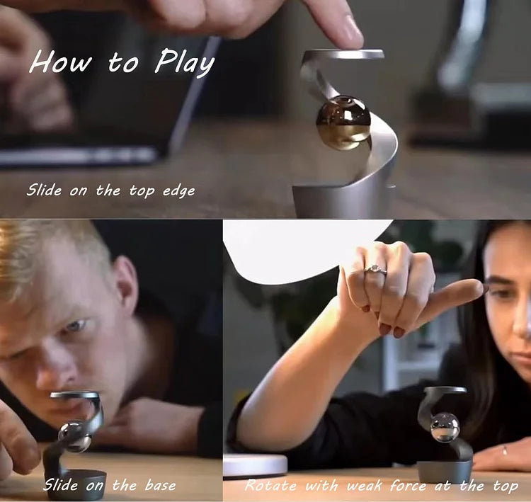 Kinetisches Schreibtischspielzeug zur Stresslinderung und Konzentration