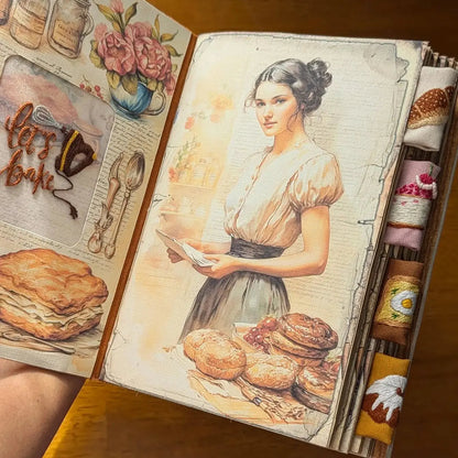 Culina™ - Besticktes spritzwassergeschütztes Rezeptbuch