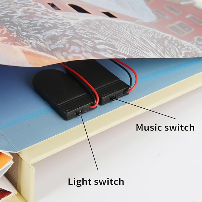 50 % RABATT | WonderTale™ - Verspieltes Weihnachtsabend-Pop-up-Buch mit Licht und Klang